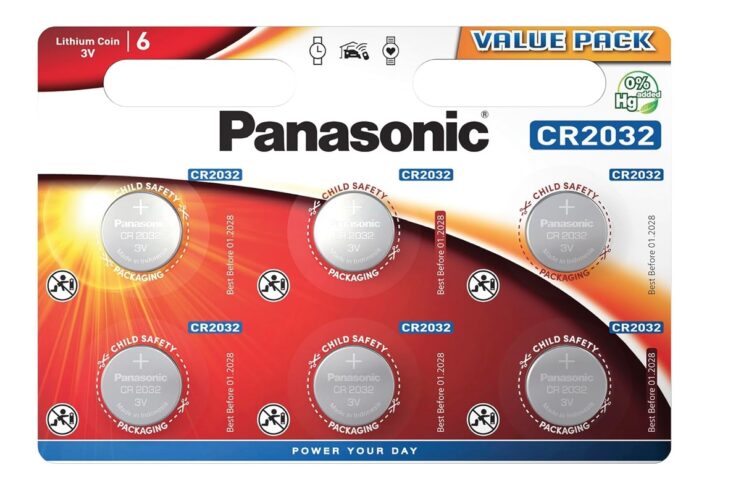 6 batterie Panasonic CR2032 a 3,79€,  perfette per AirTag (e non solo) al minimo storico - macitynet.it