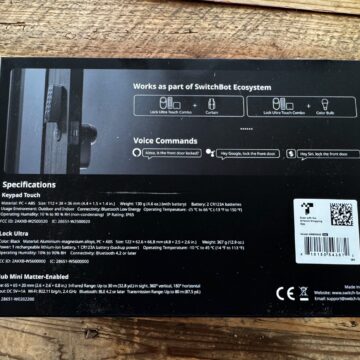 Con Switchbot Lock Ultra Vision Combo, la serratura con riconoscimento facciale, l'unboxing - macitynet.it