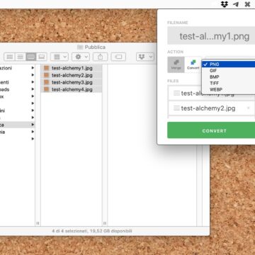 Come convertire le immagini WEBP su Mac, con Alchemy - macitynet.it