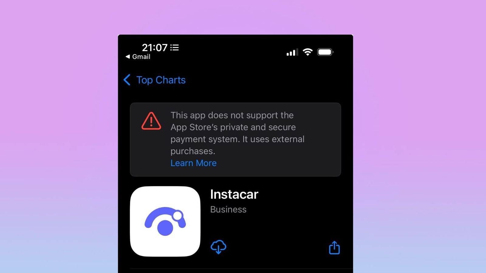 Allarme rosso su App Store per i pagamenti esterni - macitynet.it