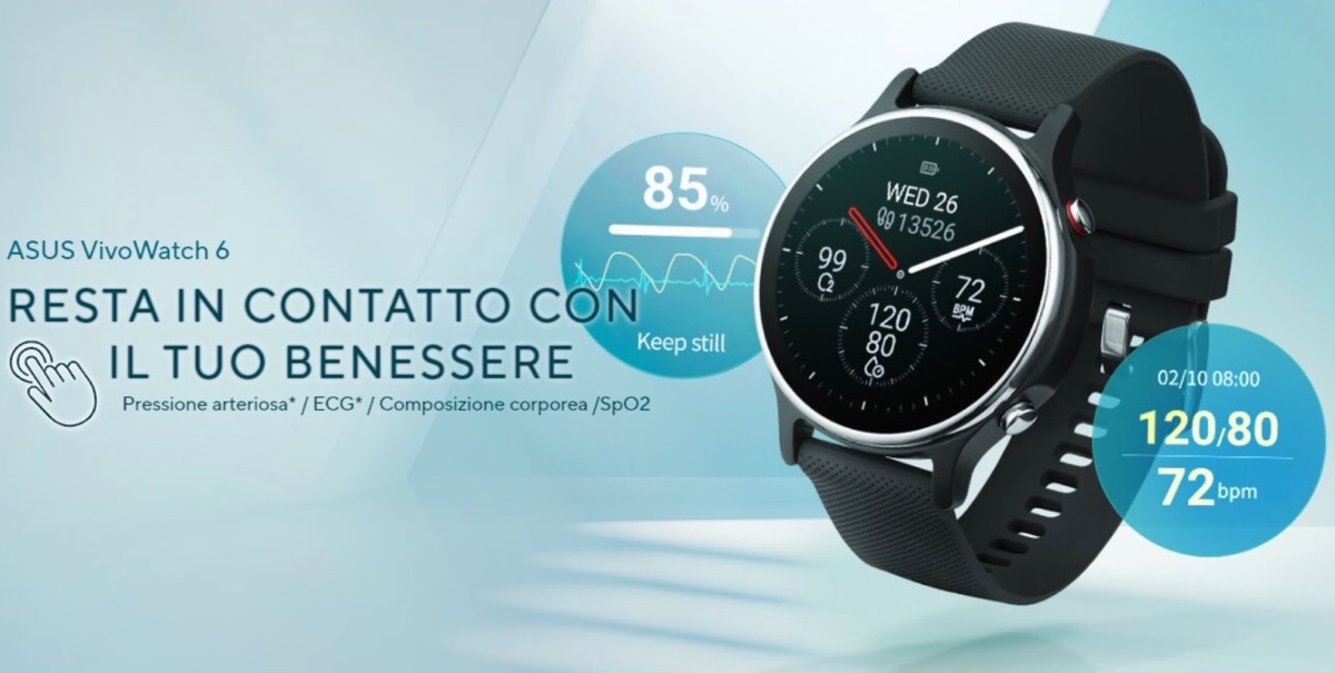 A sorpresa il primo dispositivo indossabile per misurare pressione arteriosa è di Asus - macitynet.it A sorpresa il primo dispositivo indossabile per misurare pressione arteriosa è di Asus - macitynet.it