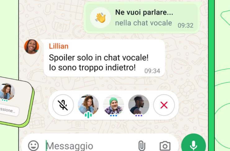 WhatsApp amplia la chat vocale per gruppi di ogni dimensione - macitynet.it