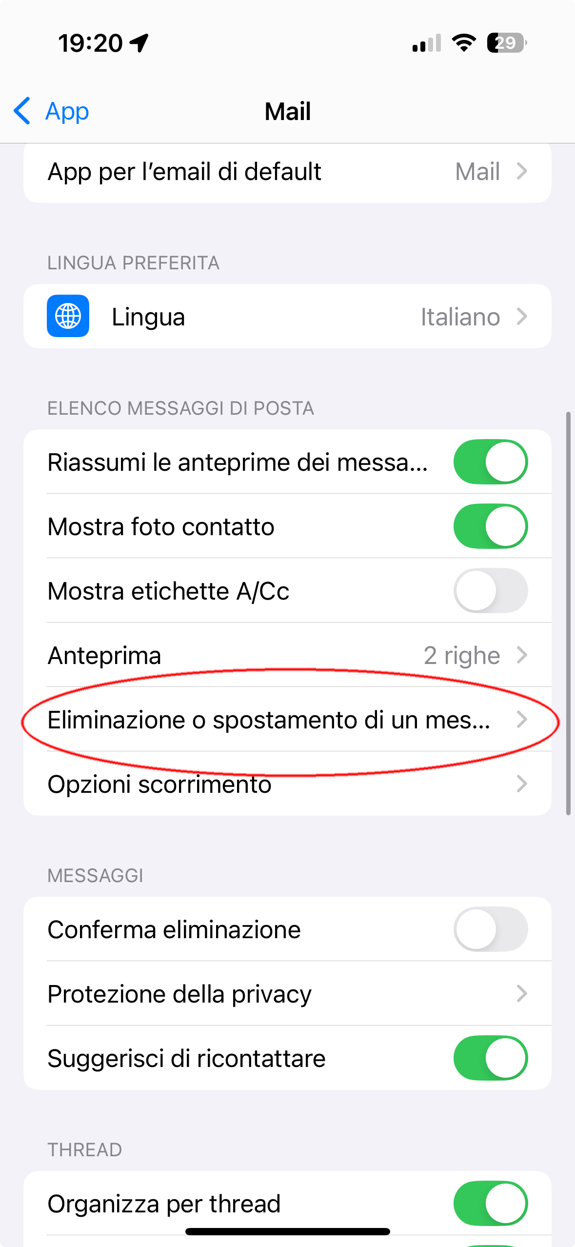 Mail per iPhone, come tornare alla vista elenco dopo avere cancellato un messaggio - macitynet.it Mail per iPhone, come tornare alla vista elenco dopo avere cancellato un messaggio - macitynet.it