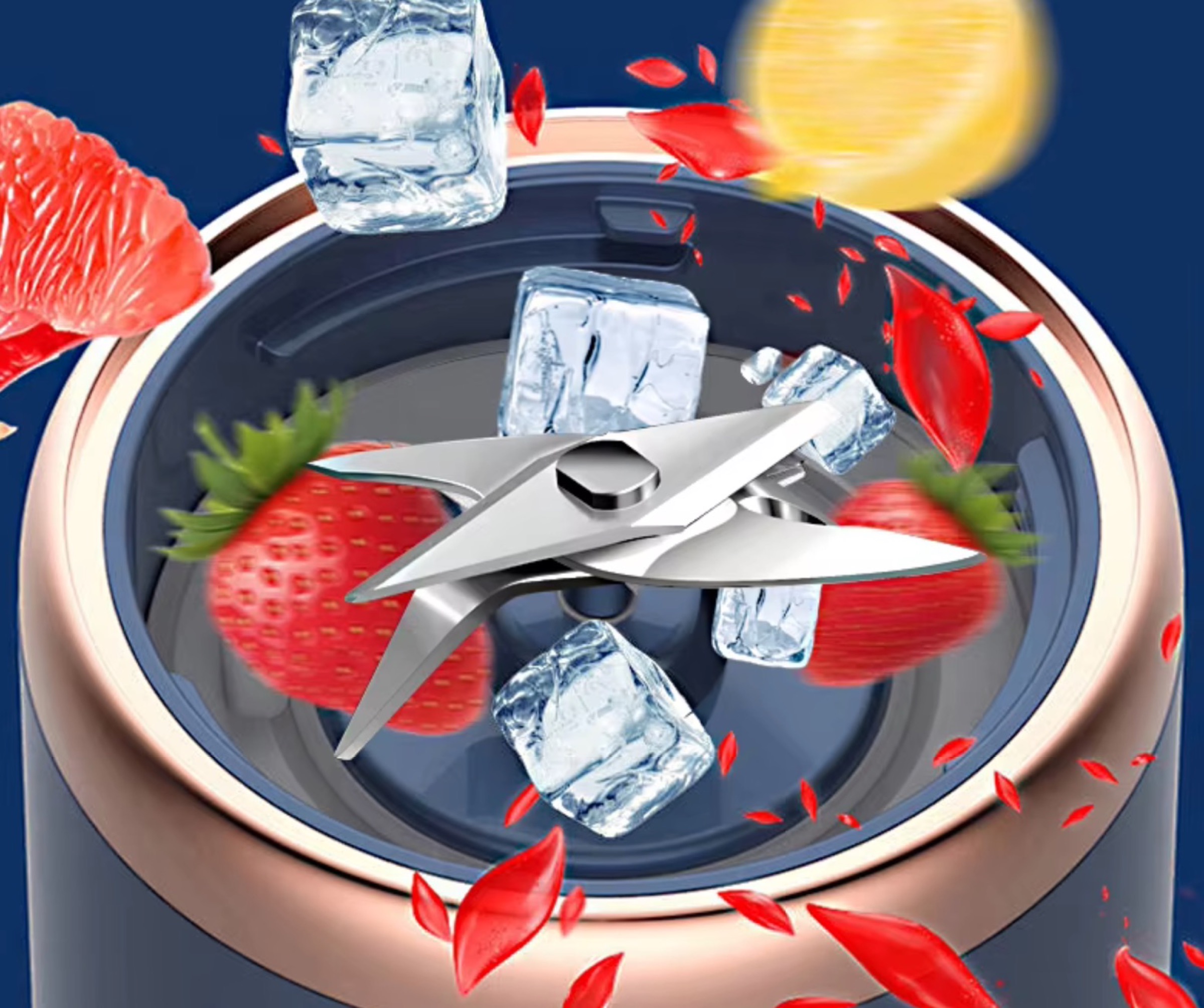 Frullatore elettrico portatile in offerta a meno di 7 € - macitynet.it