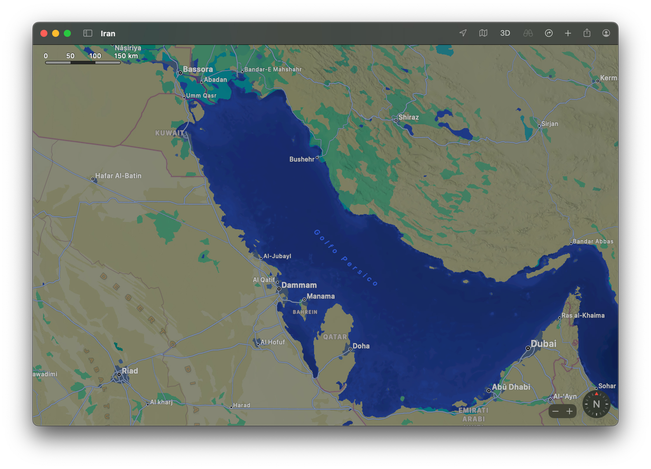 Mappe, Trump vuole cambiare il nome del Golfo Persico in Golfo d’Arabia - macitynet.it Mappe, Trump vuole cambiare il nome del Golfo Persico in Golfo d’Arabia - macitynet.it