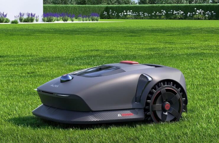 I robot MOVA falciano l'erba assistiti dall'AI - macitynet.it
