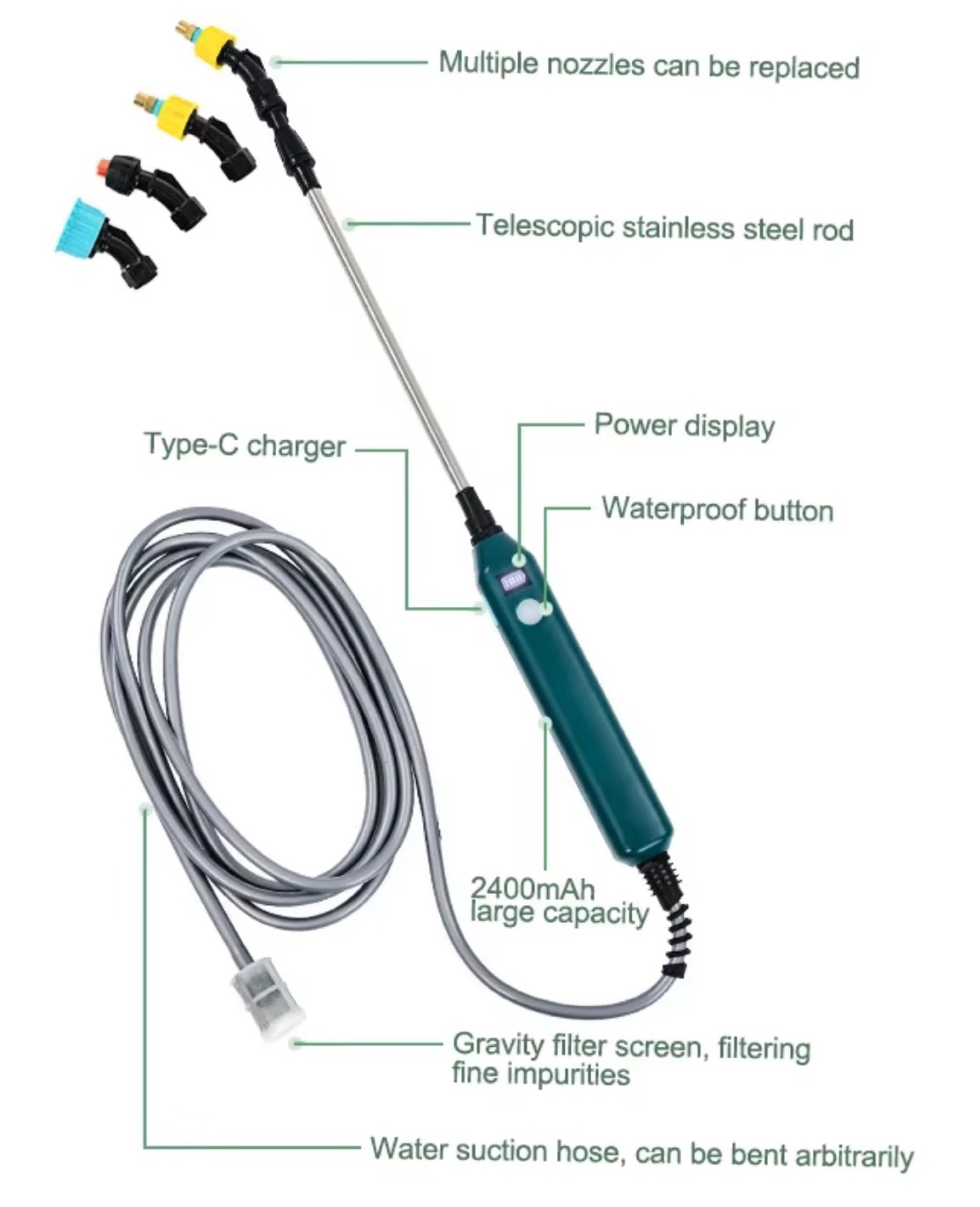 Nebulizzatore elettrico da giardino in sconto a 16 € - macitynet.it