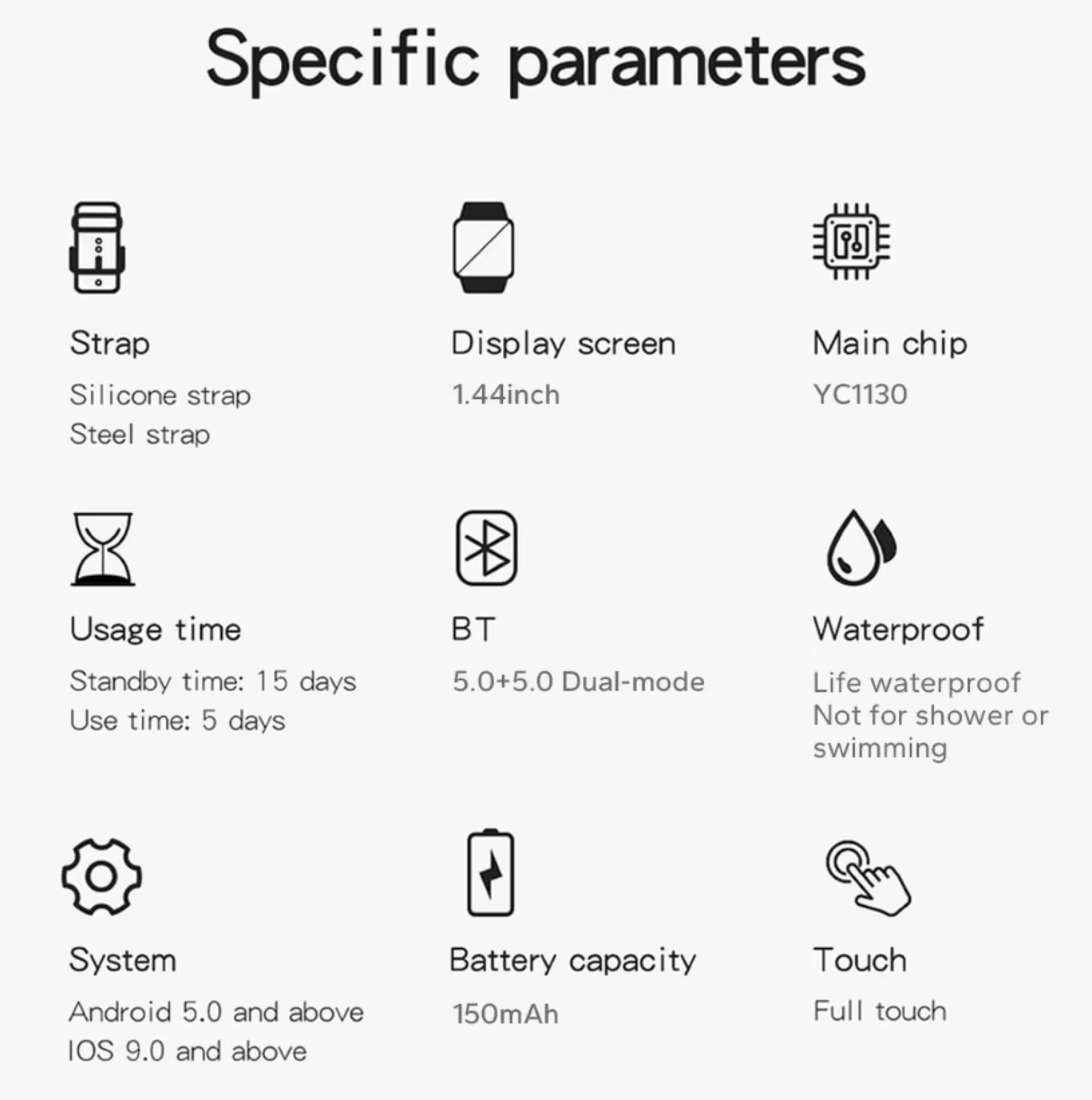 Tecnologia base al polso con lo smartwatch SUPMANGO a meno di 6 € - macitynet.it