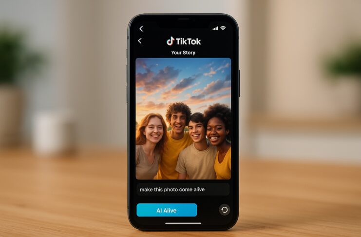 TikTok lancia AI Alive, le foto prendono vita con l’intelligenza artificiale - macitynet.it