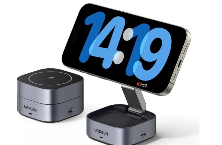 UGREEN MagFlow ricarica iPhone, Apple Watch e AirPods, ora a 25,49€ - macitynet.it