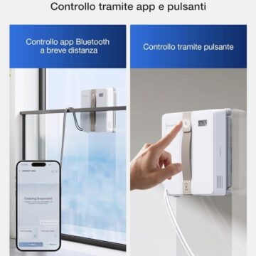 Offerta WINBOT Mini è il robot lavavetri conveniente in sconto, solo 249 € - macitynet.it