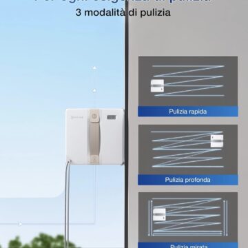 Offerta WINBOT Mini è il robot lavavetri conveniente in sconto, solo 249 € - macitynet.it