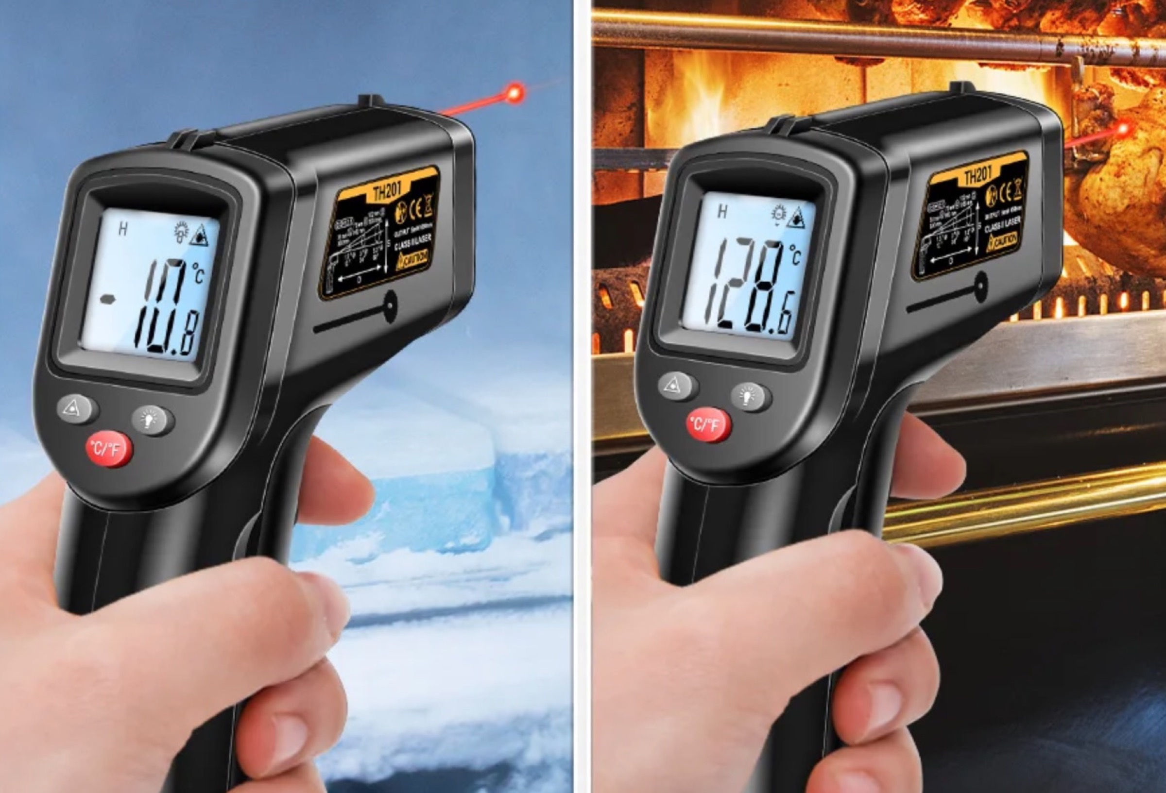 ANENG TH201, termometro a infrarossi portatile a soli 5 € - macitynet.it