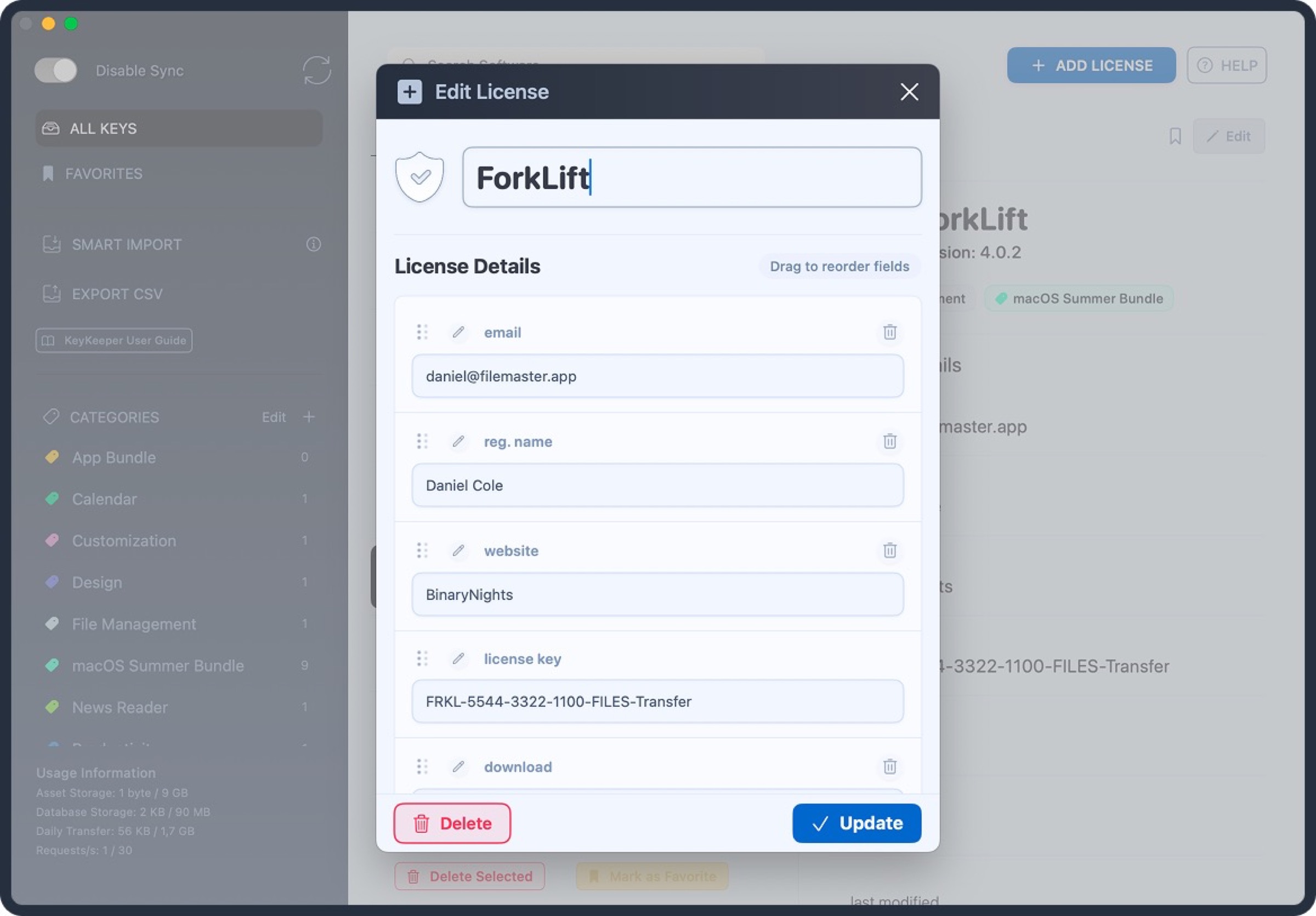 KeyKeeper semplifica la gestione delle licenze software su Mac, ora in sconto - macitynet.it KeyKeeper semplifica la gestione delle licenze software su Mac, ora in sconto - macitynet.it