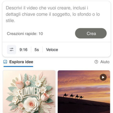 Microsoft Bing Video Creator genera video gratis dalle tue parole - macitynet.it