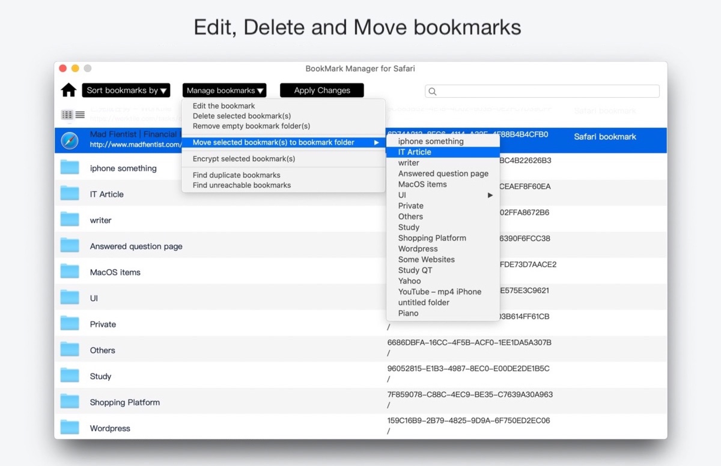 One Bookmark a 2,50 $ porta la gestione avanzata dei segnalibri tra browser diversi su Mac - macitynet.it