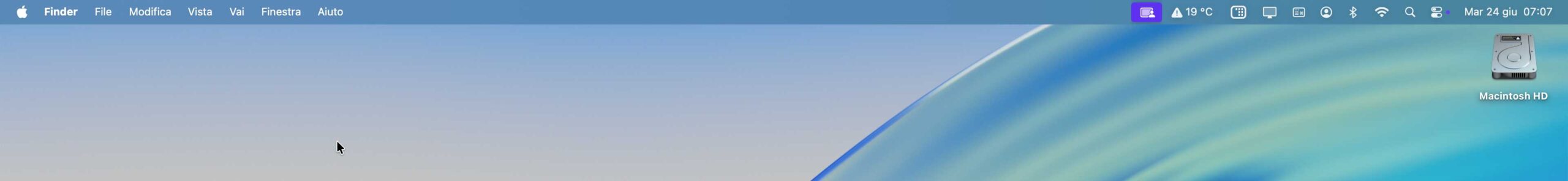 Nella beta 2 di macOS Tahoe 26 opzione per ripristinare sfondo semi-trasparente nella barra dei menu - macitynet.it Opzione sfondo semi-trasparente nella barra dei menu attivata