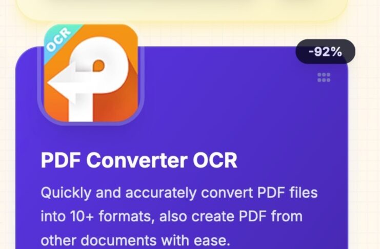 Modificare e creare PDF è facile con PDF Converter OCR scontato a 5 $ - macitynet.it