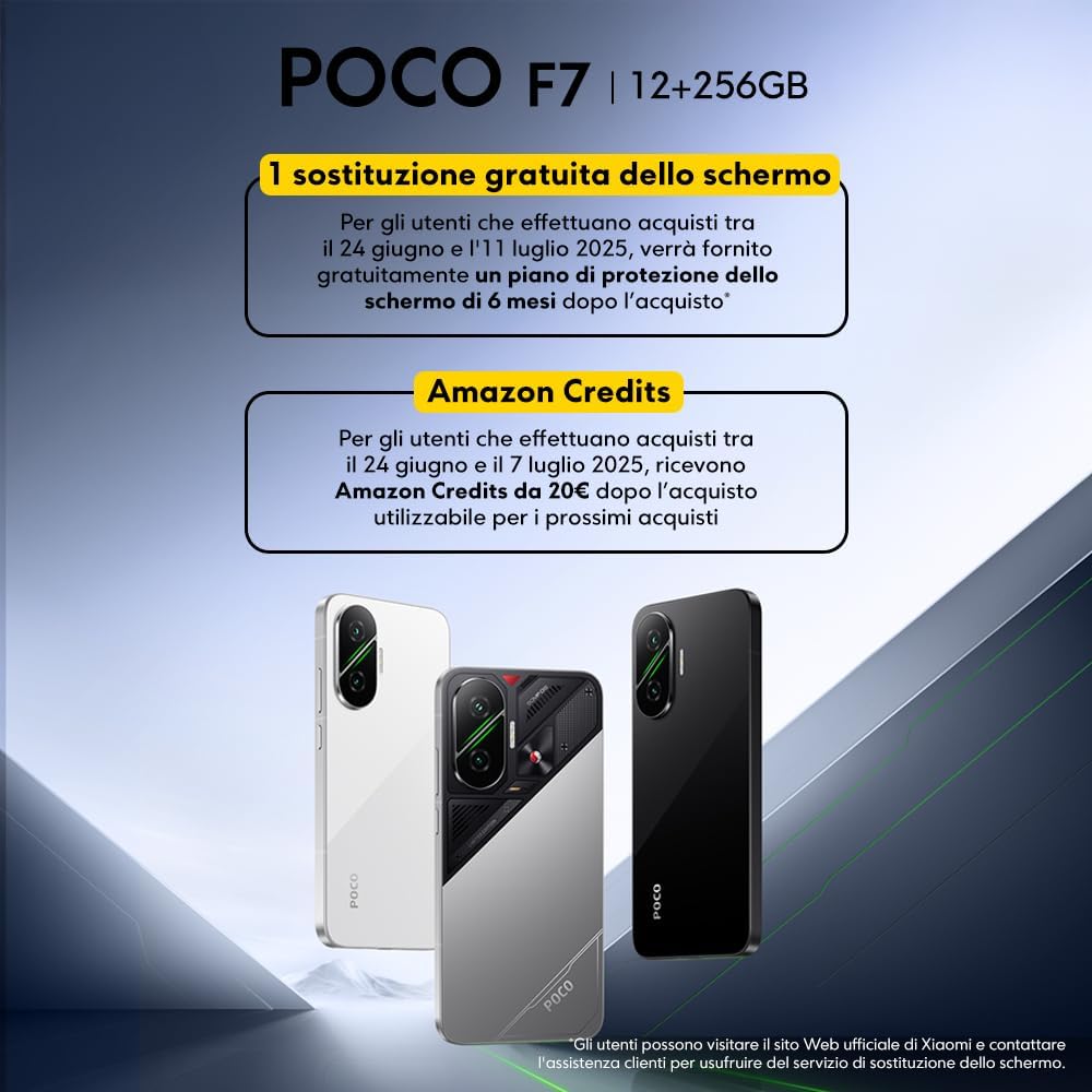 POCO F7 disponibile in Italia, stessa anima del Nothing Phone 3 - macitynet.it