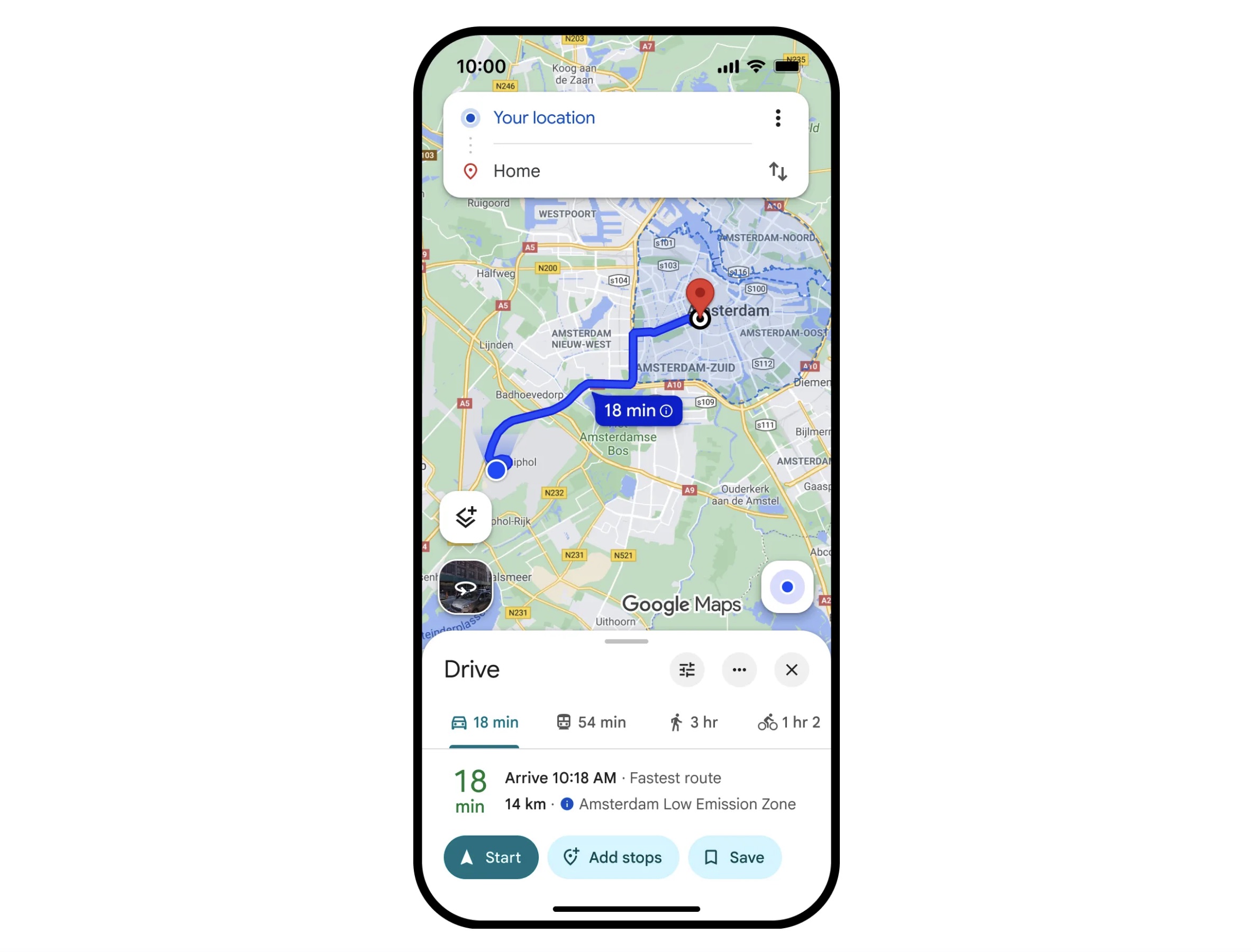 Google Maps facilità il modo di viaggiare sostenibile in Europa - macitynet.it