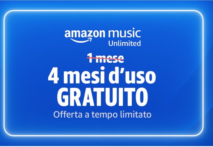 Amazon Music Unlimited torna la grande offerta, gratis per 4 mesi - macitynet.it