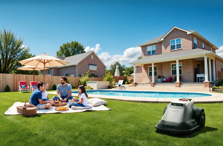 Eufy E18, robot tagliaerba senza cavi perimetrali e RTK - macitynet.it