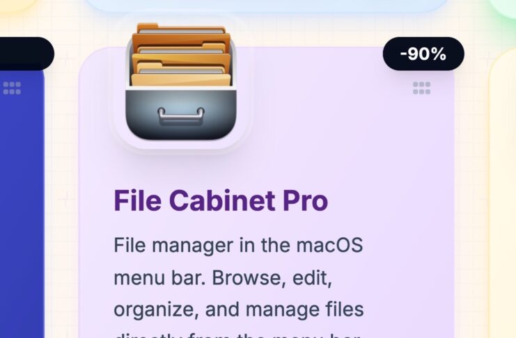 Con File Cabinet Pro a 2,99 $ gestite tutti i file direttamente dalla barra dei menu - macitynet.it
