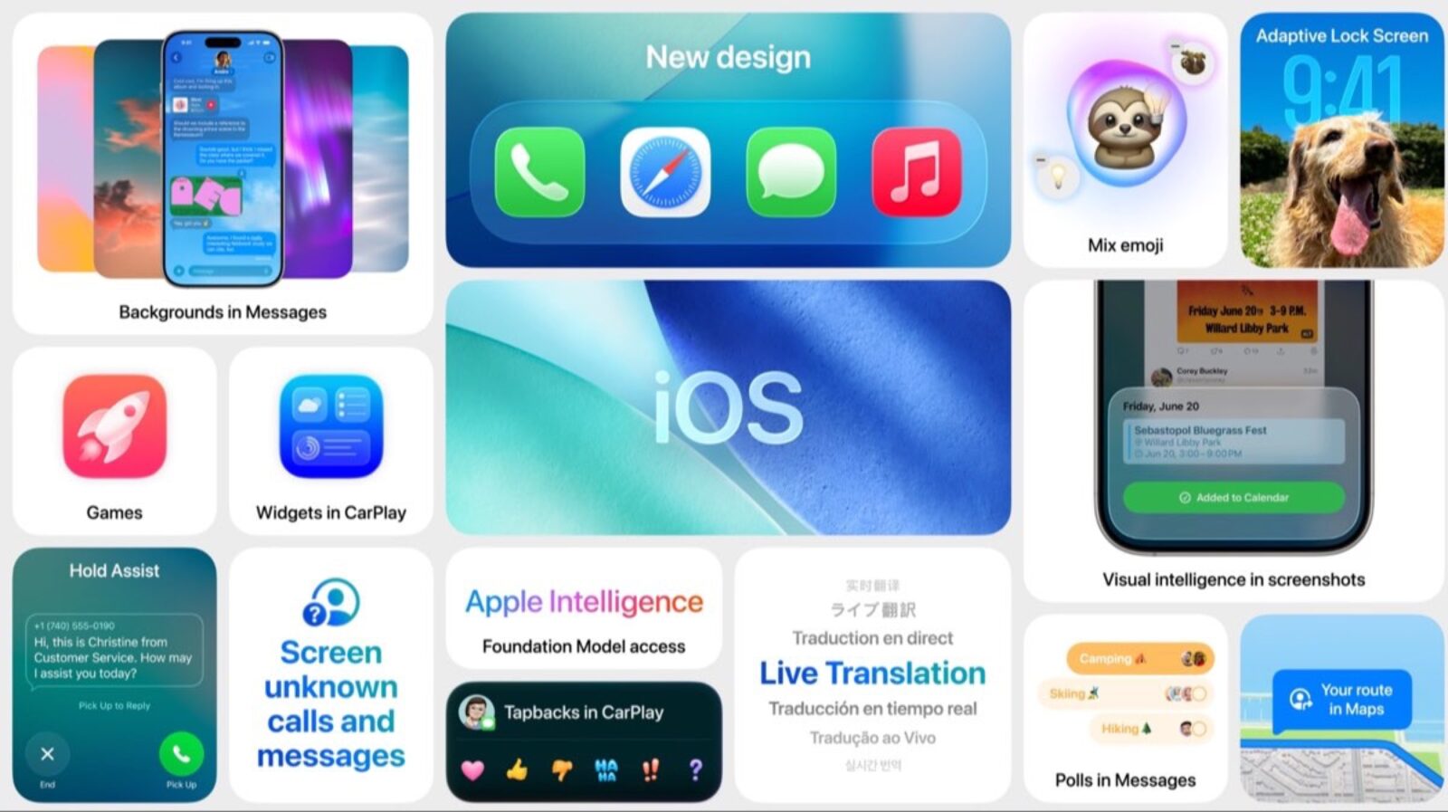 Tutto iOS 26, dall'interfaccia Liquid Glass alle nuove app cambia tutto - macitynet.it