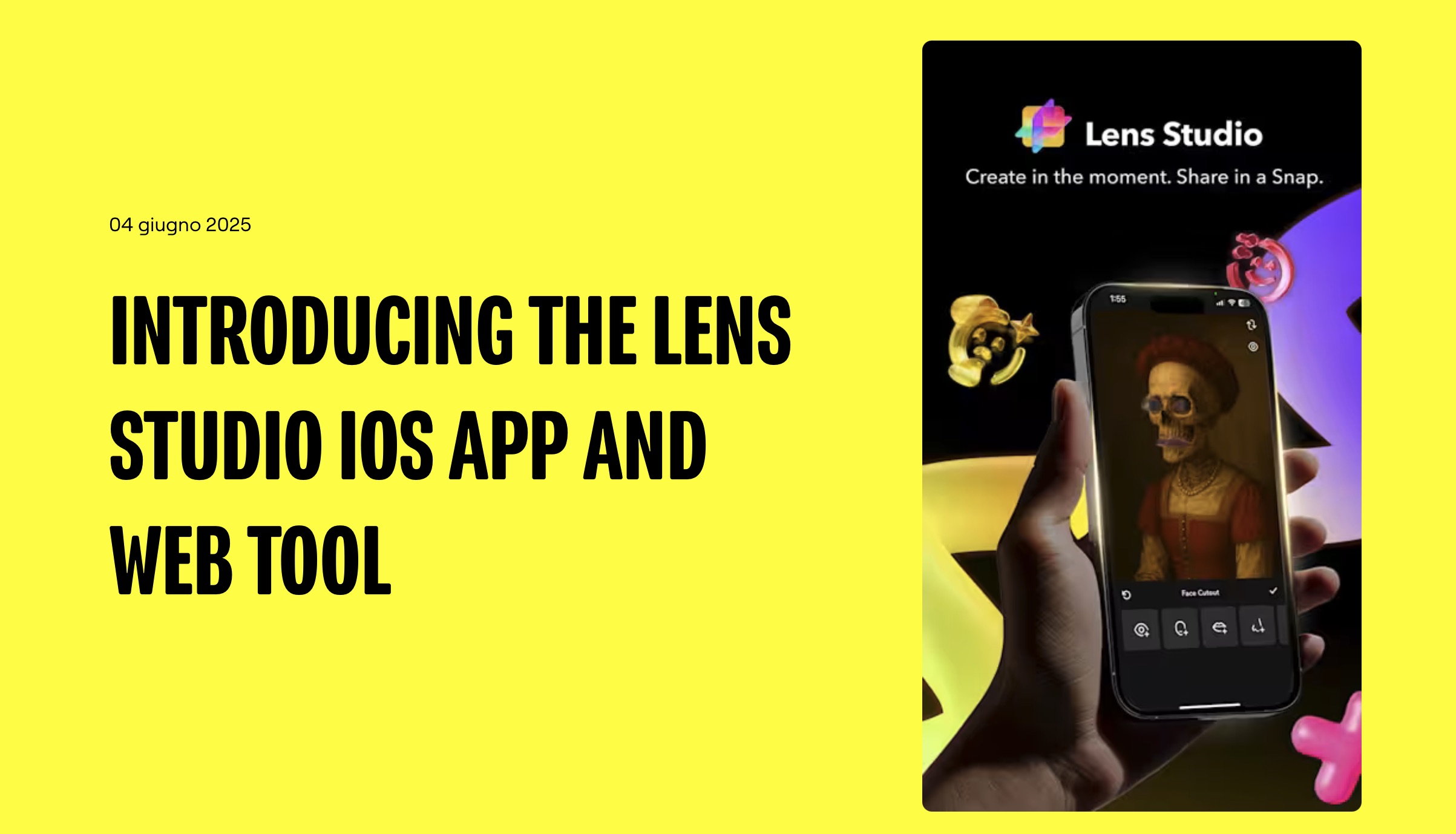 Snapchat lancia Lens Studio per creare effetti AR con l’intelligenza artificiale - macitynet.it