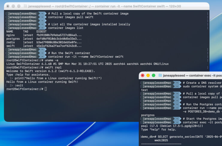 macOS 26 integra il supporto per i container Linux - macitynet.it
