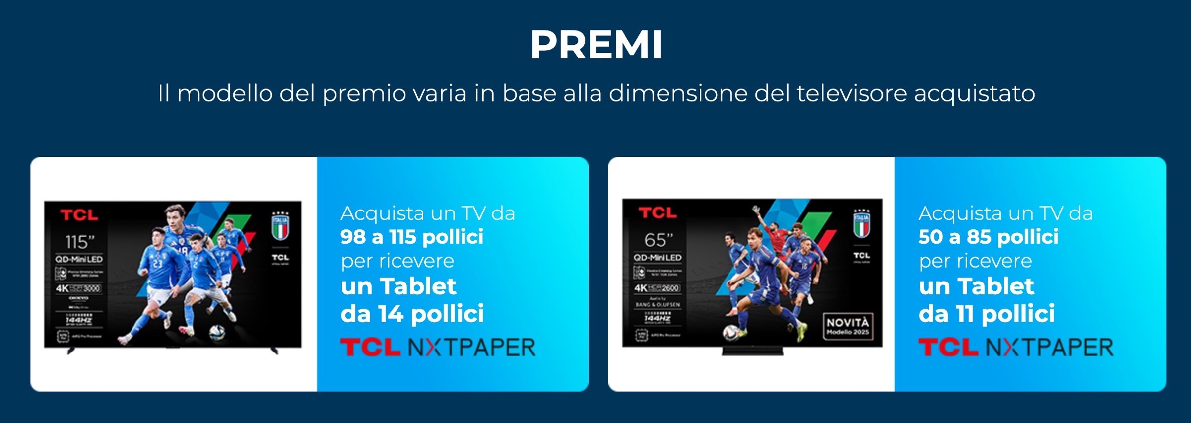 Tablet in regalo comprando un TV TCL su Amazon - macitynet.it