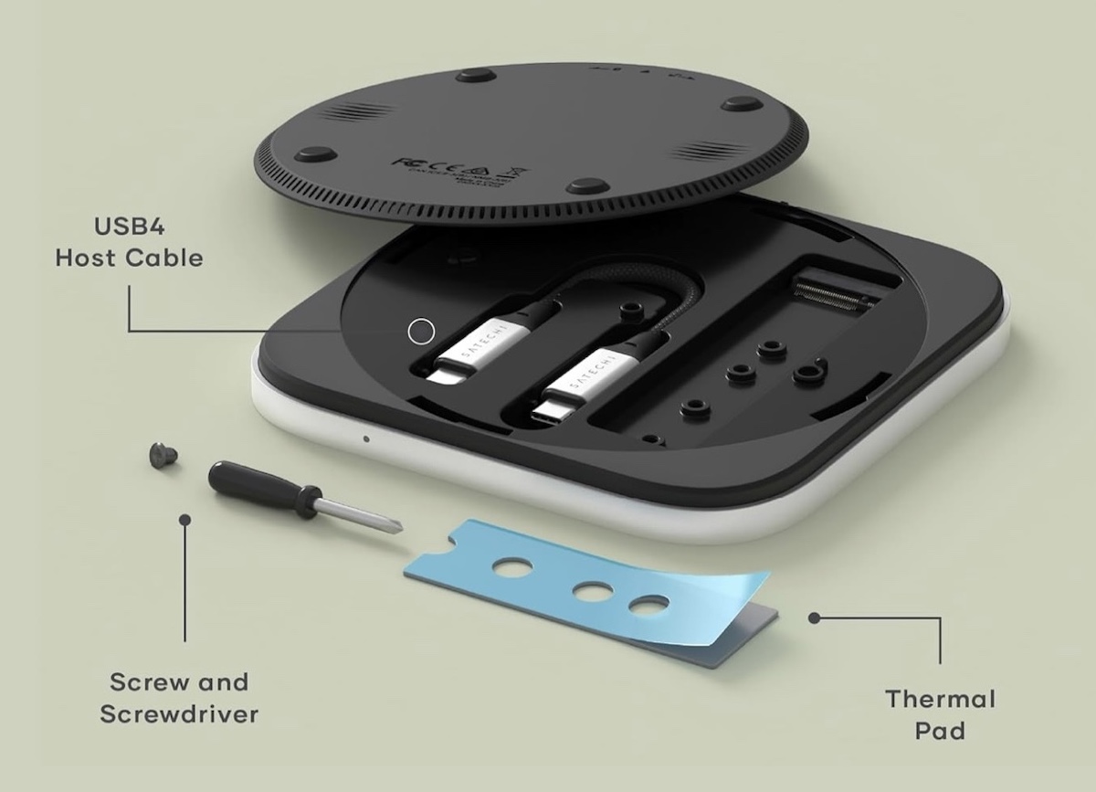 Satechi USB4 per SSD NVMe espande il Mac mini con memoria a 40 Gbps - macitynet.it Satechi USB4 per SSD NVMe espande il Mac mini con memoria a 40 Gbps - macitynet.it