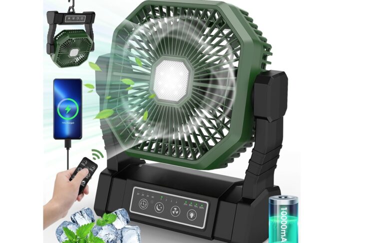 Ventilatore, luce LED e PowerBank tutto in uno a 29,99 euro con coupon - macitynet.it