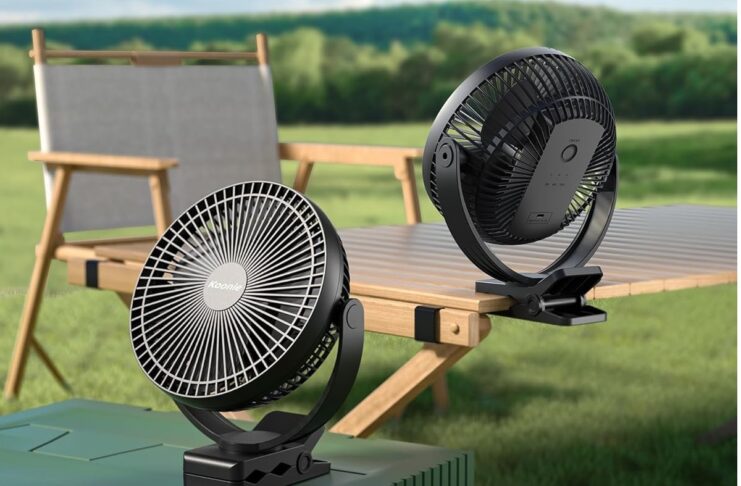 Ventilatore a batteria da 10.000mAh e con clip in sconto a 36€ su Amazon con sconto - macitynet.it