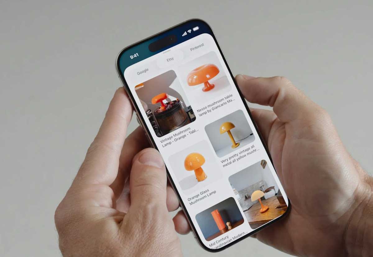 iOS 26, la Visual Intelligence può cercare oggetti che l'utente vede ...