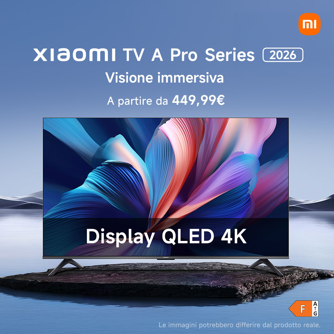 Xiaomi presenta le TV A Pro 2026, risoluzione 4K, QLED e funzioni smart - macitynet.it Xiaomi presenta le TV A Pro 2026, risoluzione 4K, QLED e funzioni smart - macitynet.it