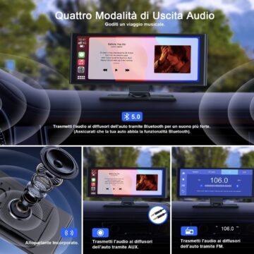 Avylet Carplay Wireless, lo schermo per Carplay e Android Auto a meno di 100 € - macitynet.it