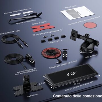 Avylet Carplay Wireless, lo schermo per Carplay e Android Auto a meno di 100 € - macitynet.it