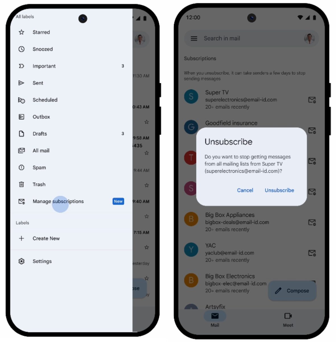 Gmail domina le iscrizioni per alleggerire la casella di posta - macitynet.it Gmail domina le iscrizioni per alleggerire la casella di posta - macitynet.it