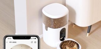 IMOU PF1, il distributore di crocchette con monitoraggio panoramico - macitynet.it