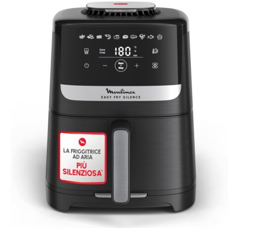 Con Moulinex Easy Fry Silence, la frittura è leggera, silenziosa e in sconto: 89,99 Bozza automatica - macitynet.it