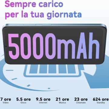 OSCAL FLAT 2C, smartphone con 6 GB di RAM e 2 TB di spazio ora in super offerta a soli 74,99 € - macitynet.it