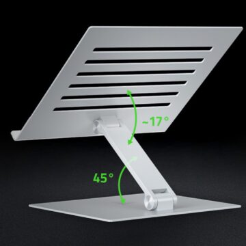 Razer Adjustable Laptop Stand, il supporto per PC portatili con regolazione della tensione - macitynet.it