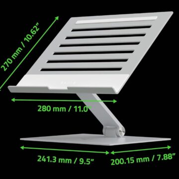 Razer Adjustable Laptop Stand, il supporto per PC portatili con regolazione della tensione - macitynet.it