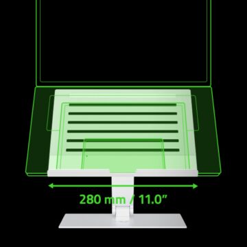Razer Adjustable Laptop Stand, il supporto per PC portatili con regolazione della tensione - macitynet.it