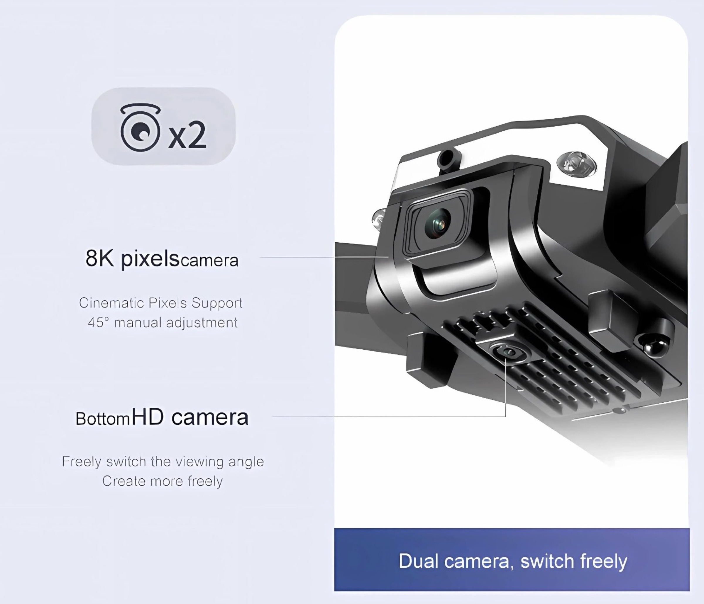 Drone G6, compatto e pieghevole, pronto a volare ovunque per soli 15 € - macitynet.it