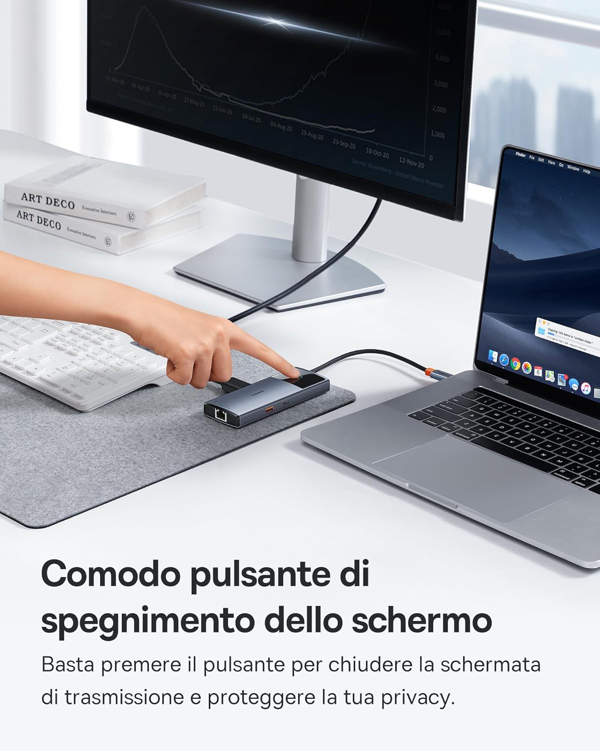 Baseus USB C 10Gbps, l'hub che vi da tutto a poco prezzo, sol 25€ - macitynet.it Baseus USB C 10Gbps, l'hub che vi da tutto a poco prezzo, sol 25€ - macitynet.it