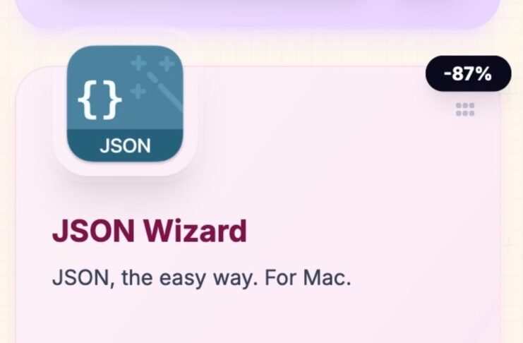 JSON Wizard a 2 $ vi fa lavorare meglio coi file strutturati - macitynet.it