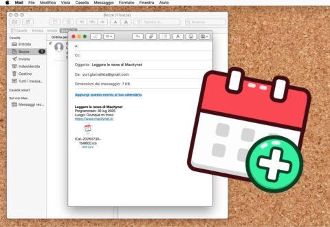 Come creare il pulsante Aggiungi al Calendario nelle mail da inviare