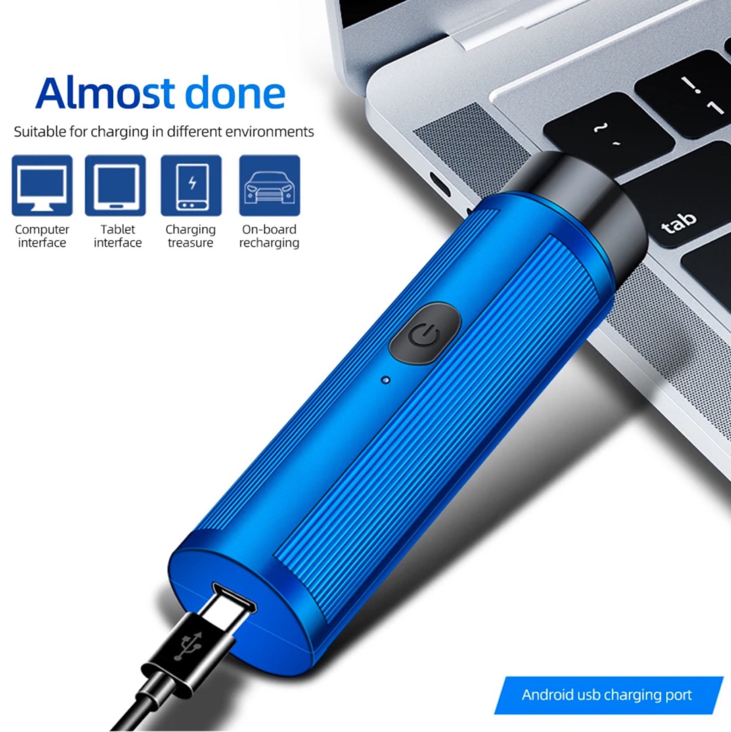 Mini rasoio elettrico da viaggio con ricarica USB-C a meno di 1 € - macitynet.it